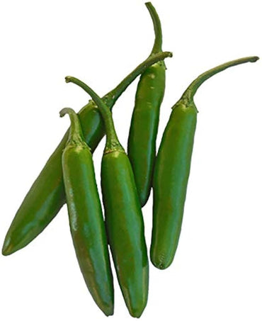 Serrano Tampiqueno hot pepper seeds (Capsicum annuum) – spicy chili plants