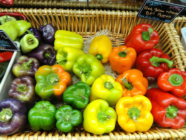 Pepper Capsicum annuum Vegetable Seeds for Planting Rainbow Mix in Kitchen Garden