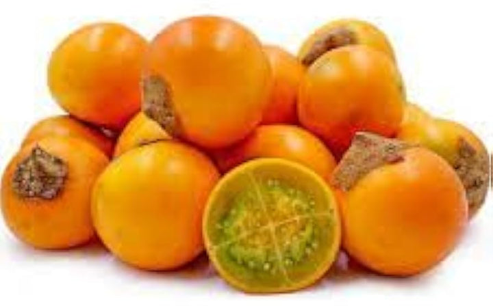 Naranjilla Fruit Seeds for Planting - Cultivating Tart and Exotic Citrus Fruits at Home, GMO Free Seeds