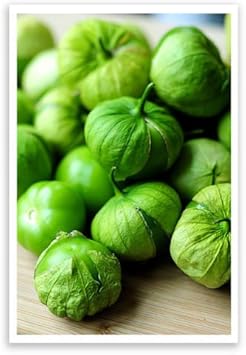 Green Tomatillo Physalis philadelphica seeds for garden planting