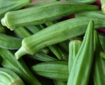 Green Okra Vegetable Seeds for Planting heirloom & Non-GMO Seeds