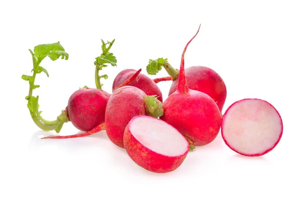 Mixed Red Radish Raphanus sativus seeds for planting in home garden