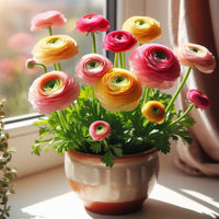 Ranunculus Asiaticus Perennial Flower - for planting in home garden