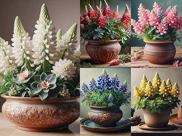 Heirloom Mixed Bonnet Flower Seeds for Garden Planting, Non-GMO, Colorful Cottage Blooms