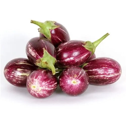Brinjal Purple Round Vegetable Seeds