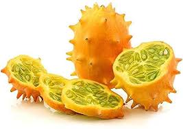 Orange Kiwano Cucumis metuliferus seeds for planting in home garden