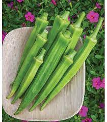 Cajun Delight Okra Seeds for Planting - Fresh Vegetable NON GMO Seeds