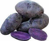Purple Potato Vegetable Seeds for Planting - Unique Variety - heirloom & Non GMO Seeds